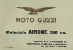 MOTO GUZZI MOTOCICLO AIRONE 250 CC. MANUALE