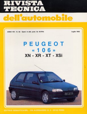 PEUGEOT 106 XN - XR - XT - XSI