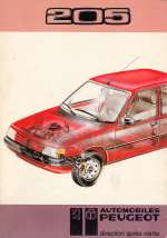 PEUGEOT 205 DESCRIZIONE MANUTENZIONE E RIPARAZIONE