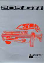 PEUGEOT 205 GTI DESCRIZIONE