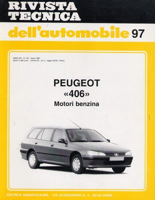 PEUGEOT 406 MOTORI BENZINA