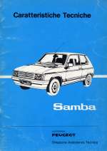 PEUGEOT SAMBA CARATTERISTICHE TECNICHE