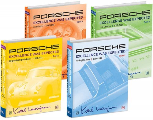 PORSCHE EXCELLENCE WAS EXPECTED, 4 VOLUME SET, 2019 EDITION