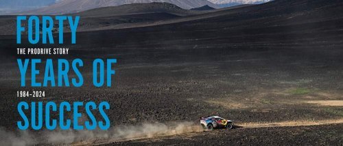 PRODRIVE: 40 YEARS OF SUCCESS