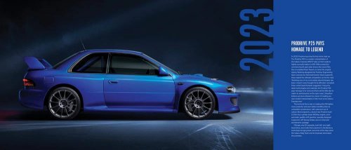 PRODRIVE: 40 YEARS OF SUCCESS