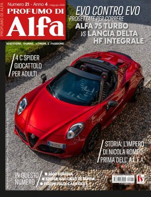 PROFUMO DI ALFA. NUMERO 21 ANNO 4 (MAG-GIU 2025)