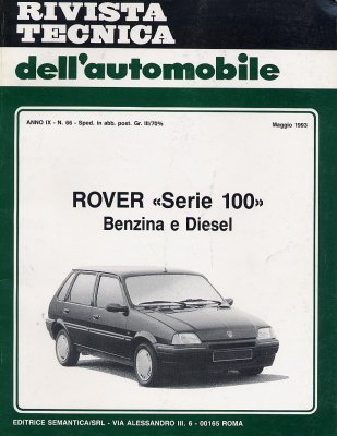 ROVER SERIE 100 BENZINA E DIESEL