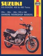 SUZUKI GS/GSX250, 400 & 450 TWINS (0736)