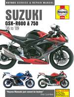 SUZUKI GSX-R600 & 750 (06 - 09) (4790)