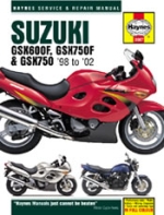 SUZUKI GSX600F, GSX750F & GSX750 '98 TO '02 (3987)