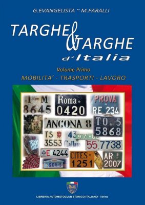 TARGHE & TARGHE D'ITALIA VOLUME PRIMO