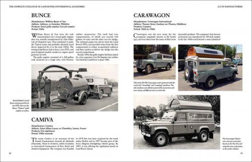 THE COMPLETE CATALOGUE OF LAND ROVER CONVERSIONS & ACCESSORIES
