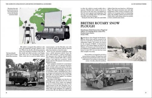 THE COMPLETE CATALOGUE OF LAND ROVER CONVERSIONS & ACCESSORIES