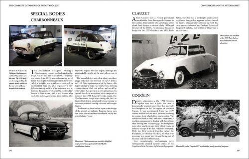 THE COMPLETE CATALOGUE OF THE CITROEN 2CV AND ALL VARIANTS INCLUDING AMI, DYANE & MEHARI
