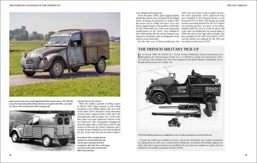 THE COMPLETE CATALOGUE OF THE CITROEN 2CV AND ALL VARIANTS INCLUDING AMI, DYANE & MEHARI