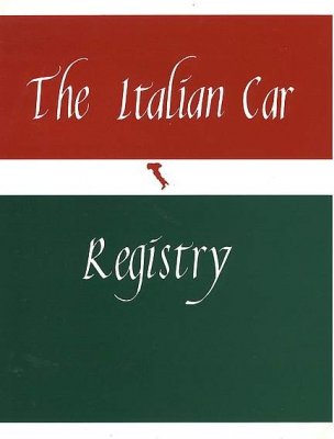 THE ITALIAN CAR REGISTRY (ORIGINAL EDITION)