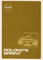 TRIUMPH DOLOMITE SPRINT