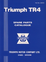 TRIUMPH TR4 SPARE PARTS CATALOGUE