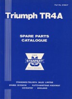 TRIUMPH TR4A SPARE PARTS CATALOGUE