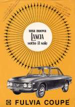 UNA NUOVA LANCIA SOTTO IL SOLE FULVIA COUPE'