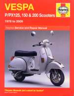 VESPA P/PX 125 150 & 200 SCOOTERS (0707)