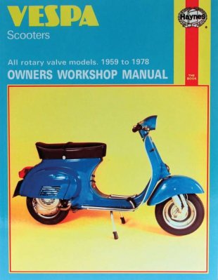 VESPA SCOOTERS OWNERS WORKSHOP MANUAL