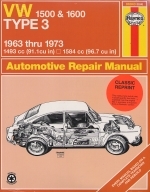 VOLKSWAGEN 1500 & 1600 TYPE 3 (0084) CLASSIC REPRINT