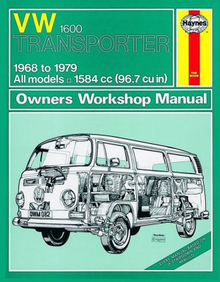 VW TRANSPORTER 1600 (68 - 79) HAYNES REPAIR MANUAL (082)