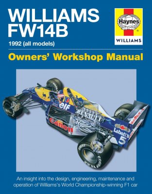 WILLIAMS FW14B MANUAL: 1992 (ALL MODELS)