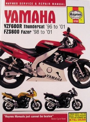 YAMAHA YZF600R THUNDERCAT 96 TO 01 - FZS600 FAZER 98 TO 01  (3702)