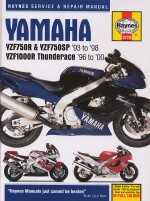 YAMAHA YZF750R & YZF750SP '93 TO '98, YZF1000R THUNDERACE '96 TO '00 (3720)