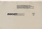 DUCATI 996 RS (MODEL YEAR 2001) CAT. RICAMBI