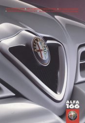 ALFA 166 COLORI CARROZZERIA E INTERNI (BROCHURE)