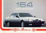 ALFA ROMEO 164 MANUAL DE UTILIZACAO