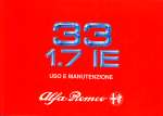 ALFA ROMEO 33 1.7 IE USO E MANUTENZIONE