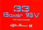 ALFA ROMEO 33 BOXER 16V USO E MANUTENZIONE