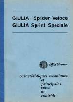 ALFA ROMEO GIULIA SPIDER VELOCE SPRINT SPECIALE