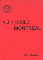 ALFA ROMEO MONTREAL SHOP MANUAL