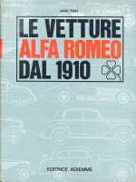 LE VETTURE ALFA ROMEO DAL 1910