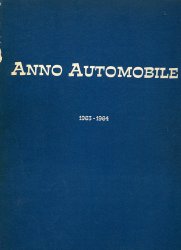 ANNO AUTOMOBILE 1963-1964