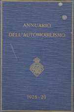 ANNUARIO DELL'AUTOMOBILISMO 1928-29