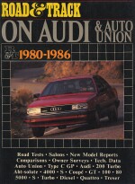 AUDI & AUTO UNION 1980-86