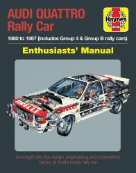 AUDI QUATTRO RALLY CAR ENTHUSIASTS' MANUAL