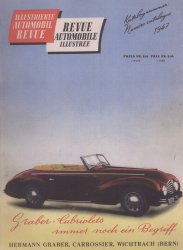 AUTOMOBIL REVUE 1947 (RISTAMPA)