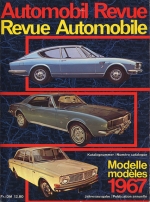 AUTOMOBIL REVUE 1967