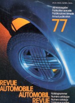 AUTOMOBIL REVUE 1977