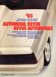 AUTOMOBIL REVUE 1983
