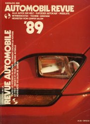 AUTOMOBIL REVUE 1989