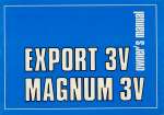 BENELLI EXPORT 3V MAGNUM 3V OWNER'S MANUAL