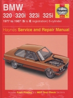 BMW 320 320I 323I 325I 1977 TO 1987 (S TO E REGISTRATION) 6-CYLINDER (0815)